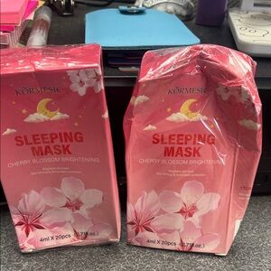 Cherry Blossom Brightening Sleeping Mask - Pink 2 boxes price firm